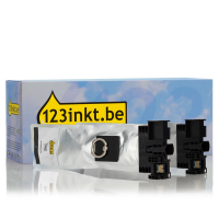 Epson aanbieding: 2 x T9461 zwart extra hoge capaciteit  dubbelpak (123inkt huismerk) C13T946140C 127092