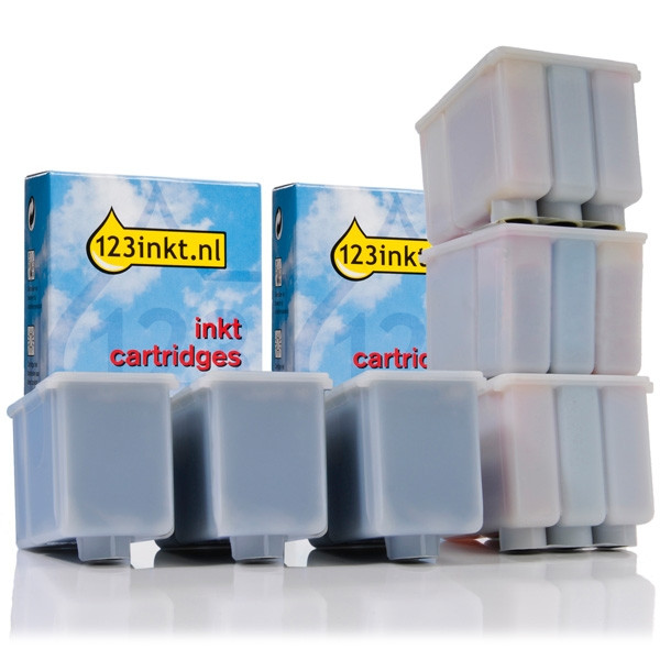 Epson aanbieding: 3 x S020047 + 3 x S020049 (123inkt huismerk) C13S02004740C C13S02004940C 110030 - 1