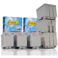 Epson aanbieding: 3 x T019 zwart + 3 x T052 kleur (123inkt huismerk) C13T01940110C C13T05204010C 110350