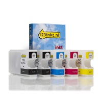 Epson aanbieding: 79XL serie 2x zwart + 3 kleuren (123inkt huismerk)  160815