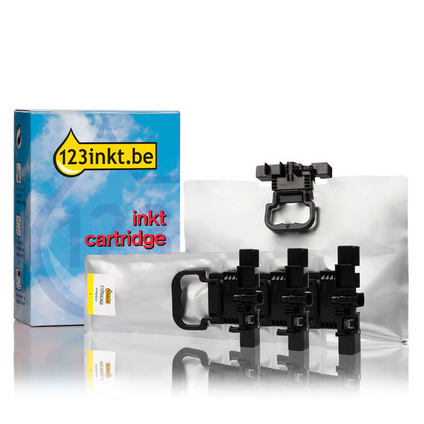 Epson aanbieding: C13T01C-serie zwart + 3 kleuren (123inkt huismerk) C13T01C100C C13T01C200C C13T01C300C C13T01C400C 110833 - 1