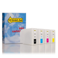 Epson aanbieding: T04B-serie zwart + 3 kleuren (123inkt huismerk)