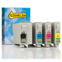 Epson aanbieding: T358-serie zwart + 3 kleuren (123inkt huismerk)