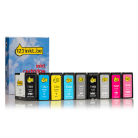 Epson aanbieding: T580-serie 4x zwart + 5 kleuren (123inkt huismerk)