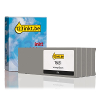 Epson aanbieding: T605-serie (zwart + 3 kleuren) 123inkt huismerk C13T605100C C13T605200C C13T605300C C13T605400C 110837