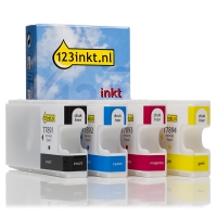 Epson aanbieding: T789-serie zwart + 3 kleuren (123inkt huismerk)
