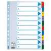 Esselte 100161 kartonnen tabbladen A4 met 10 tabs (11-gaats)