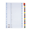 Esselte 100166 kartonnen tabbladen A4 met A-Z tabs (11-gaats)