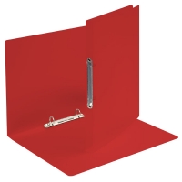 Esselte 10919 ringmap met 2 O-ringen rood transparant (21 mm) 10919 203204