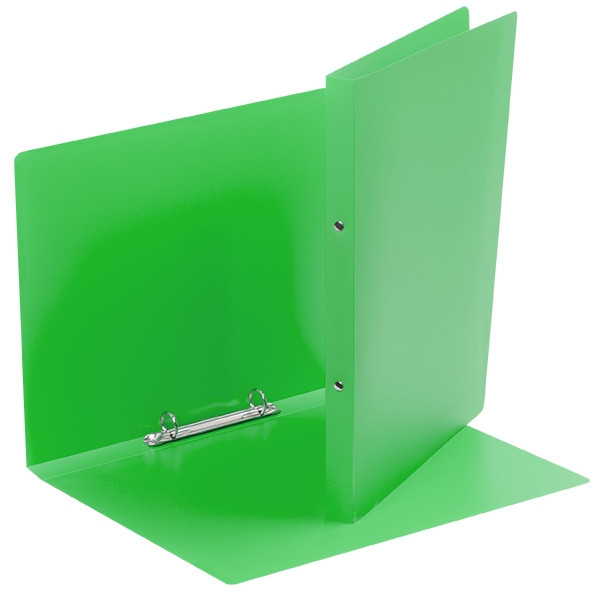 Esselte 1221 ringmap met 2 O-ringen groen (21 mm) 1221013 203207 - 1