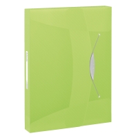 Esselte 6240 Vivida documentenbox transparant groen 40 mm (380 vellen) 624051 203221