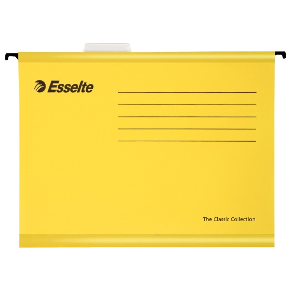 Esselte Classic versterkte hangmap - voor A4, geel (25 stuks) 90314 203231 - 1