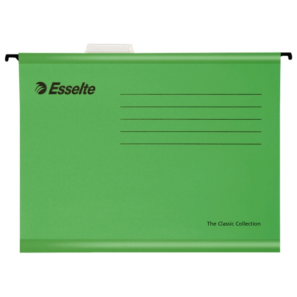 Esselte Classic versterkte hangmap - voor A4, groen (25 stuks) 90318 203233 - 1