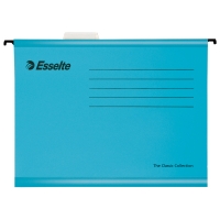 Esselte Classic versterkte hangmap - voor folio, blauw (25 stuks) 90376 203235