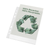 Esselte Recycle geperforeerd hoesje A5 6-gaats 70 micron (100 stuks)