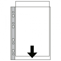 Esselte geperforeerd hoesje transparant A3 staand 11-gaats 90 micron (50 stuks) 55231 203924