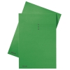 Esselte inlegmap karton met lijnbedrukking formaat folio groen (100 stuks) 2012408 203642