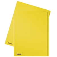Esselte inlegmap van dossierkarton met 10 mm overslag A4 geel (100 stuks) 1033406 203648