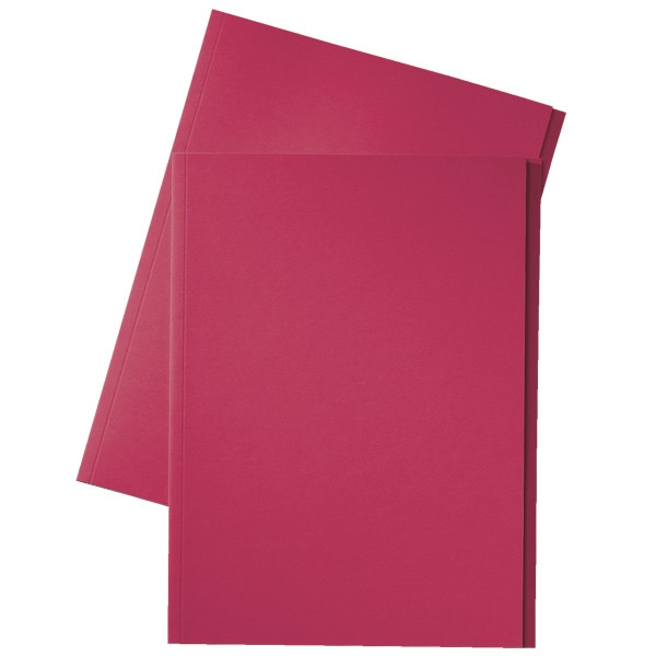 Esselte inlegmap van dossierkarton met 10 mm overslag folio rood (100 stuks) 1032415 203672 - 1