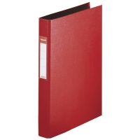 Esselte plastic ringmap met 23 O-ringen rood 48259 203796