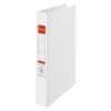 Esselte plastic ringmap met 2 O-ringen VIVIDA wit (42 mm)