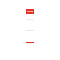 Esselte rugetiketten 30 x 158 mm insteek smal wit (100 stuks) 81081 227504