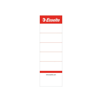 Esselte rugetiketten 50 x 158 mm insteek breed wit (100 stuks) 81080 227503