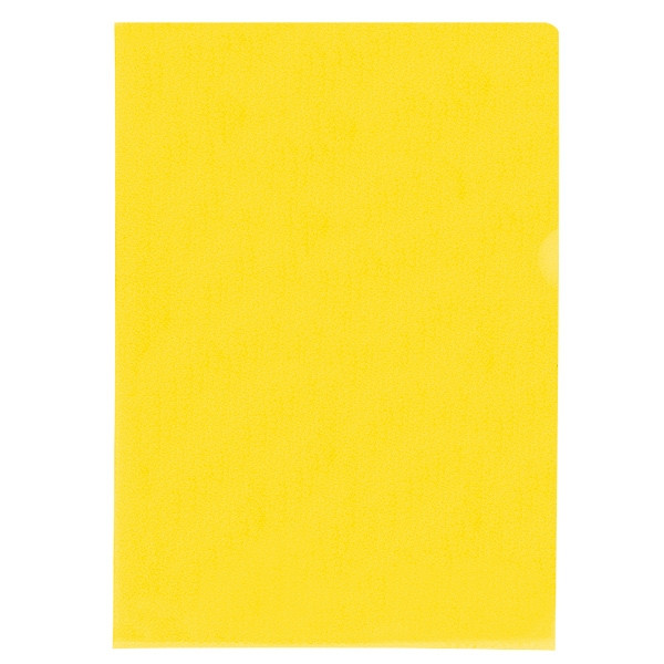 Esselte zichtmap geel A4 105 micron (100 stuks) 54842 203894 - 1