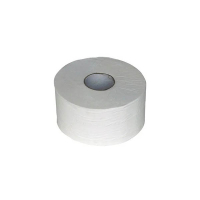 Euro Products Mini Jumbo toiletpapier 2-laags 180 m wit (12 stuks) 298045