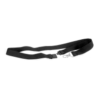 Europel keycord met karabijnhaak zwart (10 stuks) 121275 226966