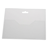 Europel naambadge open zonder keycord 90 x 60 mm (24 stuks) 121291 226977