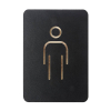 Europel pictogrambord man zwart