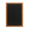 Europel wandkrijtbord met lijst 50 x 70 cm naturel 226989 - 2