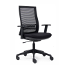 Euroseats Canillo bureaustoel net zwart (incl. armsteunen) 205877 - 1