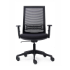 Euroseats Canillo bureaustoel net zwart (incl. armsteunen) 205877 - 2