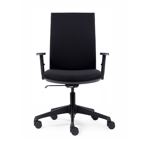 Euroseats Canillo bureaustoel stof zwart (incl. armsteunen) 205876 - 2