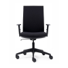 Euroseats Canillo bureaustoel stof zwart (incl. armsteunen) 205876 - 2