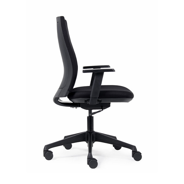Euroseats Canillo bureaustoel stof zwart (incl. armsteunen) 205876 - 3