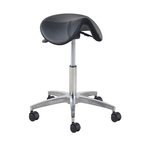 Euroseats Matera ergonomische zadelkruk aluminium MAT.002.ALU 205886 - 1