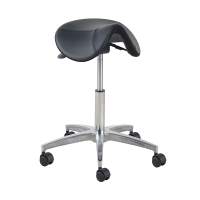 Euroseats Matera ergonomische zadelkruk aluminium MAT.002.ALU 205886
