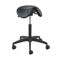 Euroseats Matera ergonomische zadelkruk kunststof MAT.002.ZW 205885