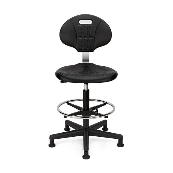 Euroseats Tarente werkstoel large zwart 205794 - 2