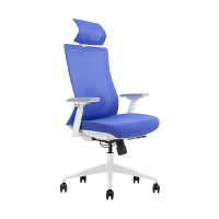 Euroseats Verona bureaustoel blauw 01.VER.WH.BLUE 205880