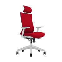 Euroseats Verona bureaustoel rood 01.VER.WH.RED 205884