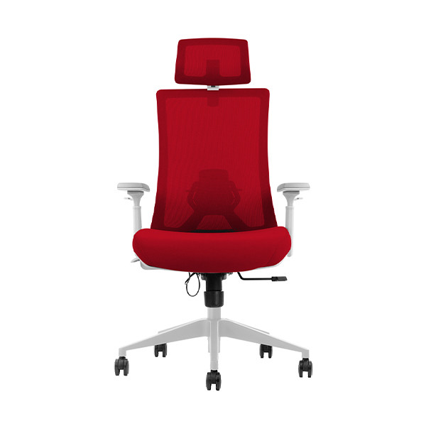 Euroseats Verona bureaustoel rood 01.VER.WH.RED 205884 - 2