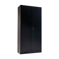 Euroseats draaideurkast zwart 185 x 90 x 40 cm 205800