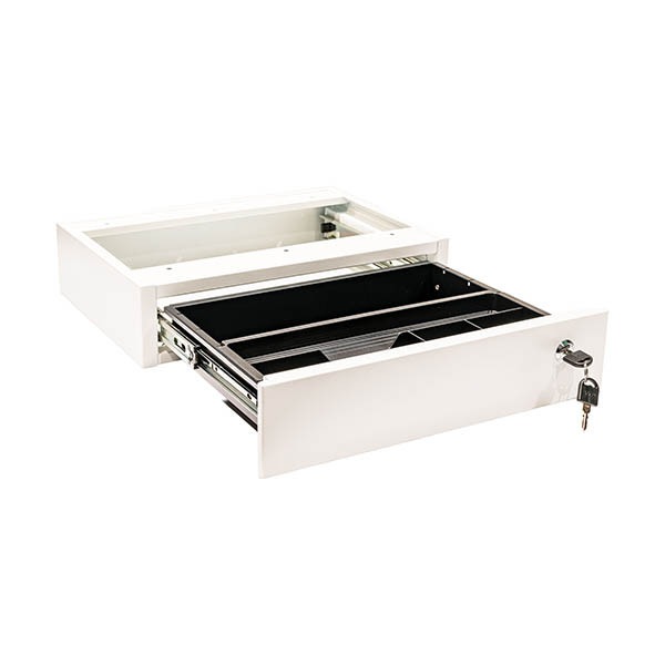 Euroseats persoonlijke lade wit 390 x 295 x 90 mm 205799 - 3