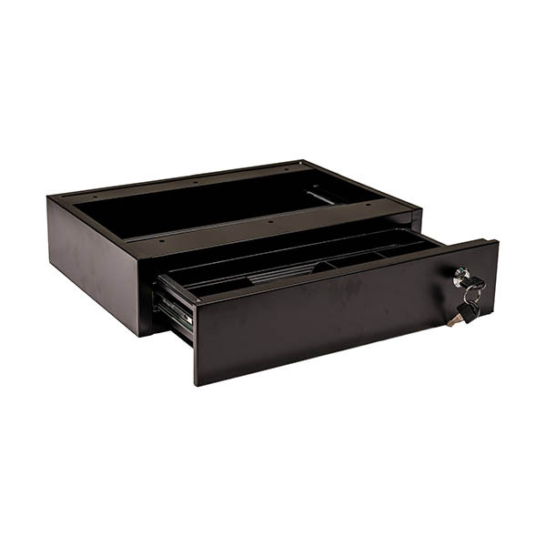 Euroseats persoonlijke lade zwart 390 x 295 x 90 mm 205798 - 2