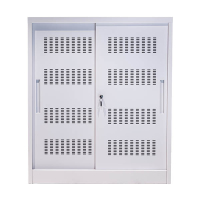 Euroseats schuifdeurkast wit 105 x 90 x 40 cm 205804