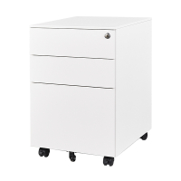 Euroseats verrijdbaar ladeblok wit (met 1 universele lade) LAD.003.WH 205890